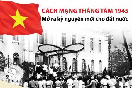 Cách mạng Tháng Tám năm 1945 - Sự kiện lịch sử vĩ đại của dân tộc Việt Nam